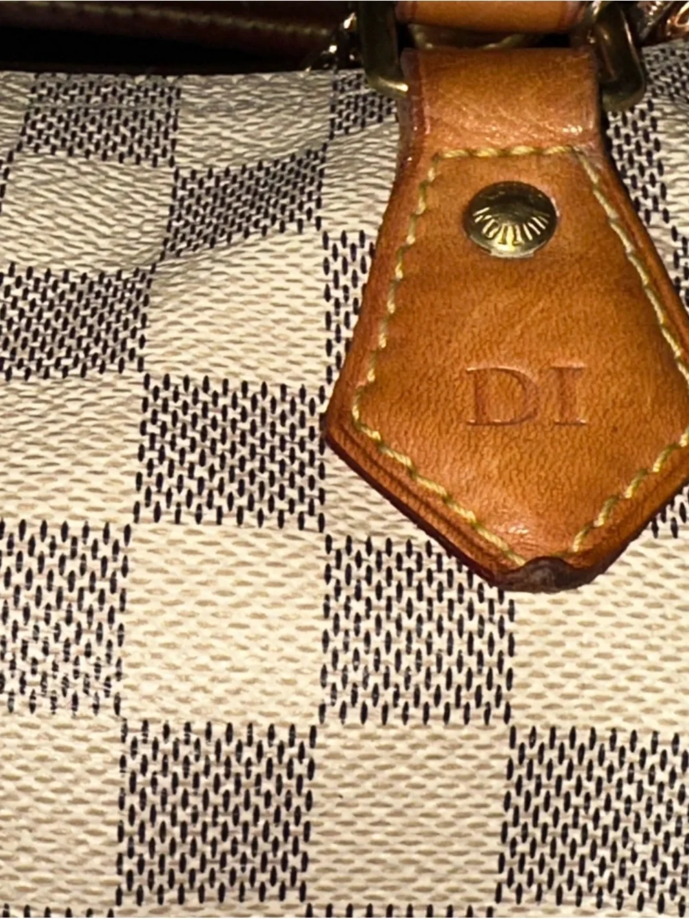 Authentic Louis Vuitton Damier Azur Speedy 30 White